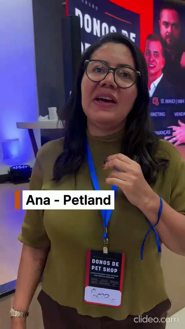 Depoimento — dono de pet shop